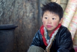 Tibetischer Junge